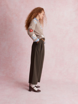 Fenn Floral Jumper Mink