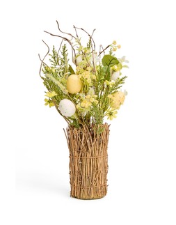 WRF1G The Very Collection 45cm Easter Foliage Table Centre £13